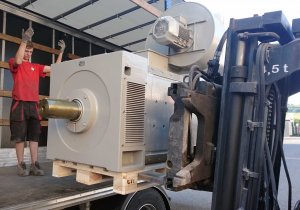 DC motor 620kW