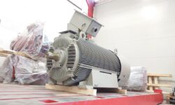 Vysokonapěťový motor s měděným tyčovým rotorem 1750kW H17R-500-4-ODP