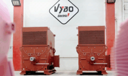 2ks Modulární asynchronní elektromotor 1750kW 6000V H27R-630-06-500