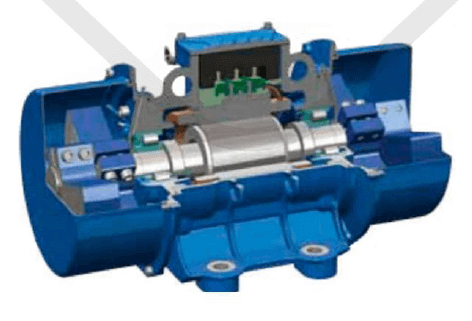 vibrační elektromotor 0,6kw BM1100-15